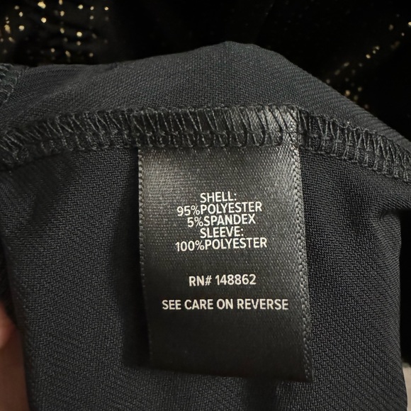 Torrid NWT Studio Knit Ruched Metallic Dress Women’s Size 4x - Picture 3 of 5